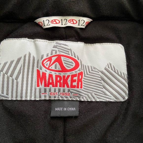 MARKER SNOWBOARDING SKI PANTS Woman Size 12 - Picture 8 of 10